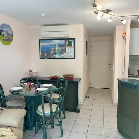 T2 Avec Parking Et Piscine, Proche Commodites - Fr-1-749-73 Appartement Agde